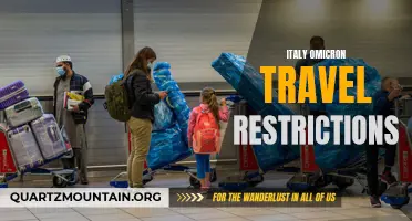 Italy Implements New Travel Restrictions Amid Omicron Variant Concerns