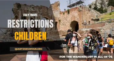 Exploring Italy: Current Travel Restrictions for Children