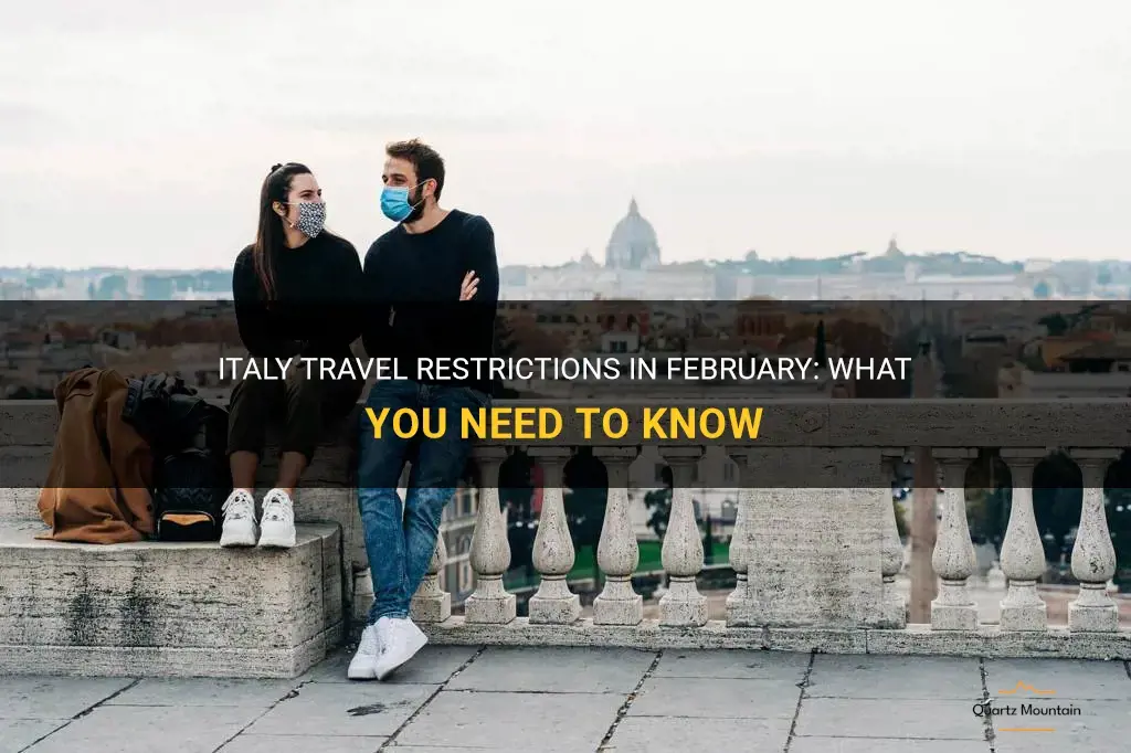 italy travel restrictions february
