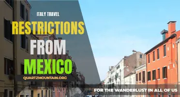 Exploring Italy: Current Travel Restrictions for Visitors from Mexico