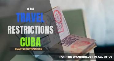 Understanding the J1 Visa Travel Restrictions to Cuba