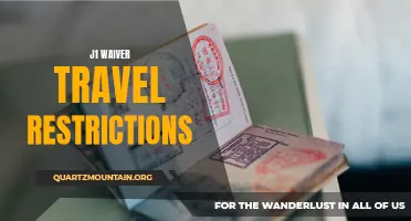Understanding the Travel Restrictions Associated with the J1 Waiver Program