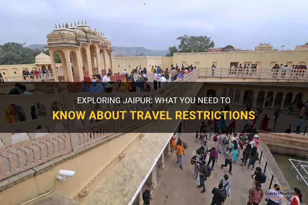 jaipur travel restrictions