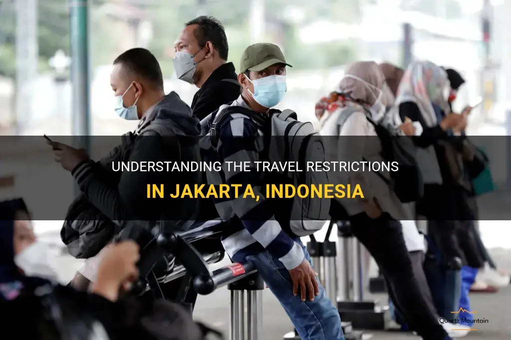 jakarta indonesia travel restrictions