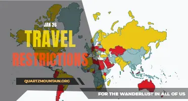 The Latest Jan 26 Travel Restrictions: What You Need to Know