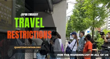 Exploring Japan Embassy's Travel Restrictions: An Overview of Current Guidelines