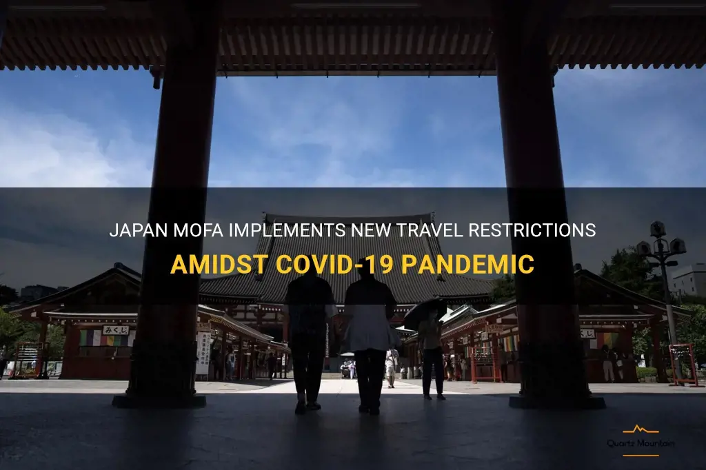 japan mofa travel restrictions