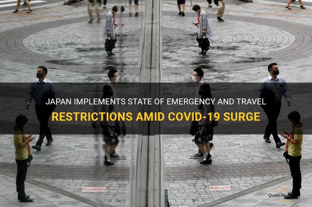 japan state of emergency travel restrictions