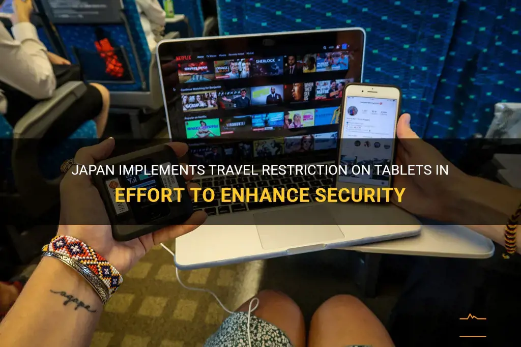japan tablet travel restriction