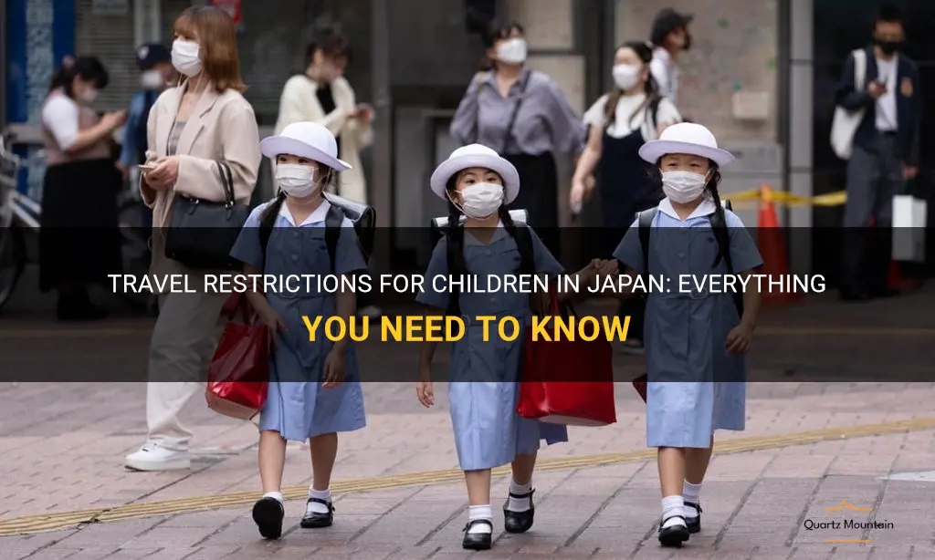 japan travel restrictions children