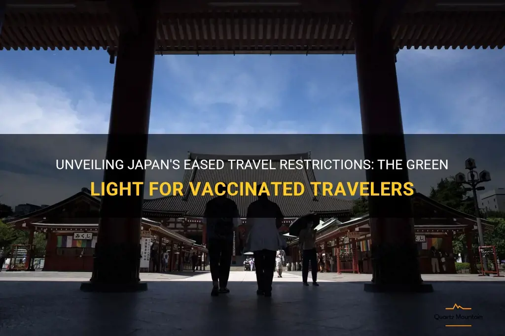 japan travel restrictions for vaccinated individuals