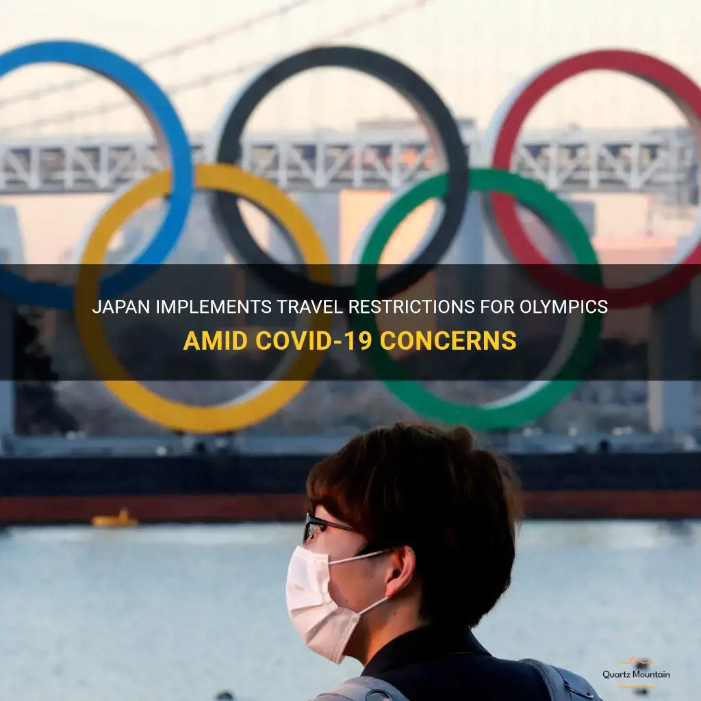 japan travel restrictions olympics