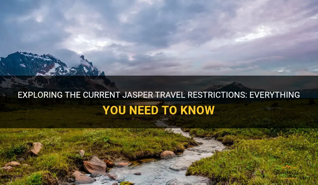 jasper travel restrictions