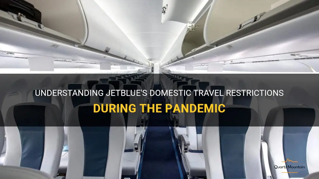 jetblue domestic travel restrictions