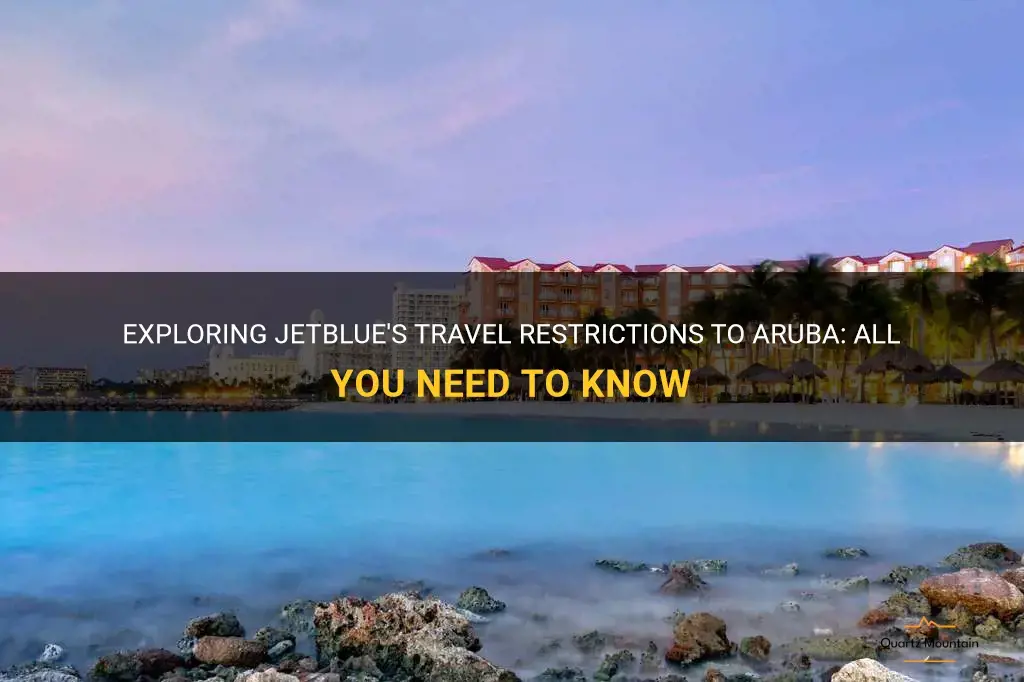 jetblue travel restrictions to aruba