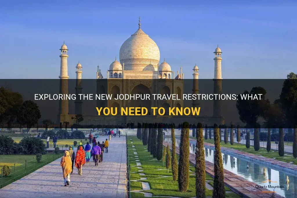 jodhpur travel restrictions