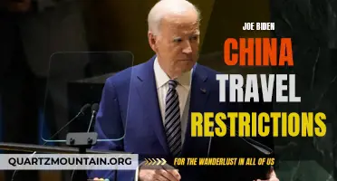 Biden Implements New Travel Restrictions on China Amidst Rising Tensions