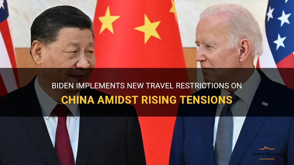 joe biden china travel restrictions