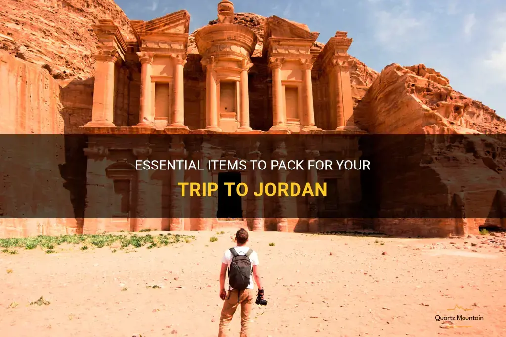 jordan travel what to pack