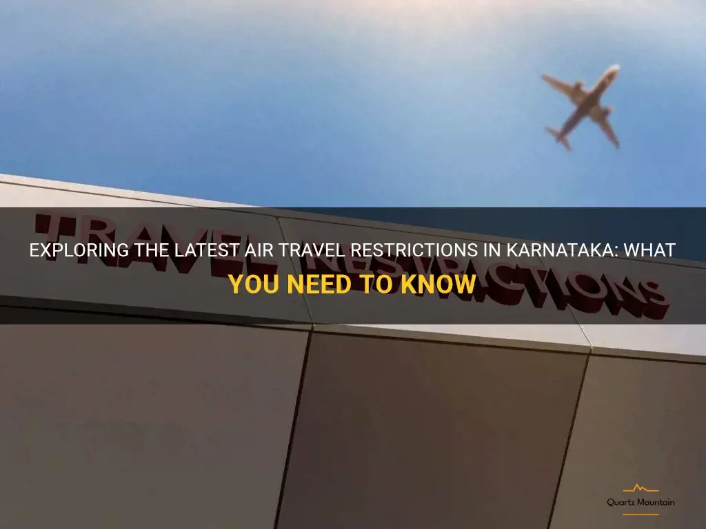 karnataka air travel restrictions