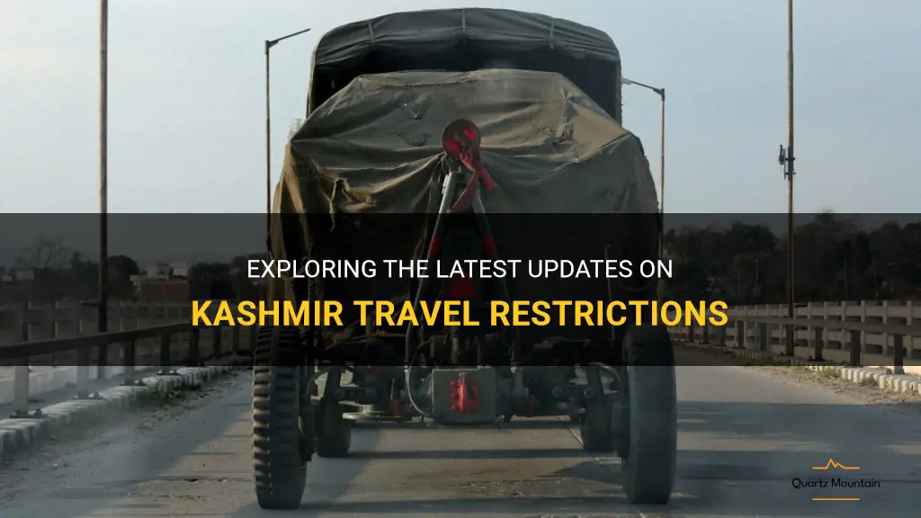 kashmir travel restrictions