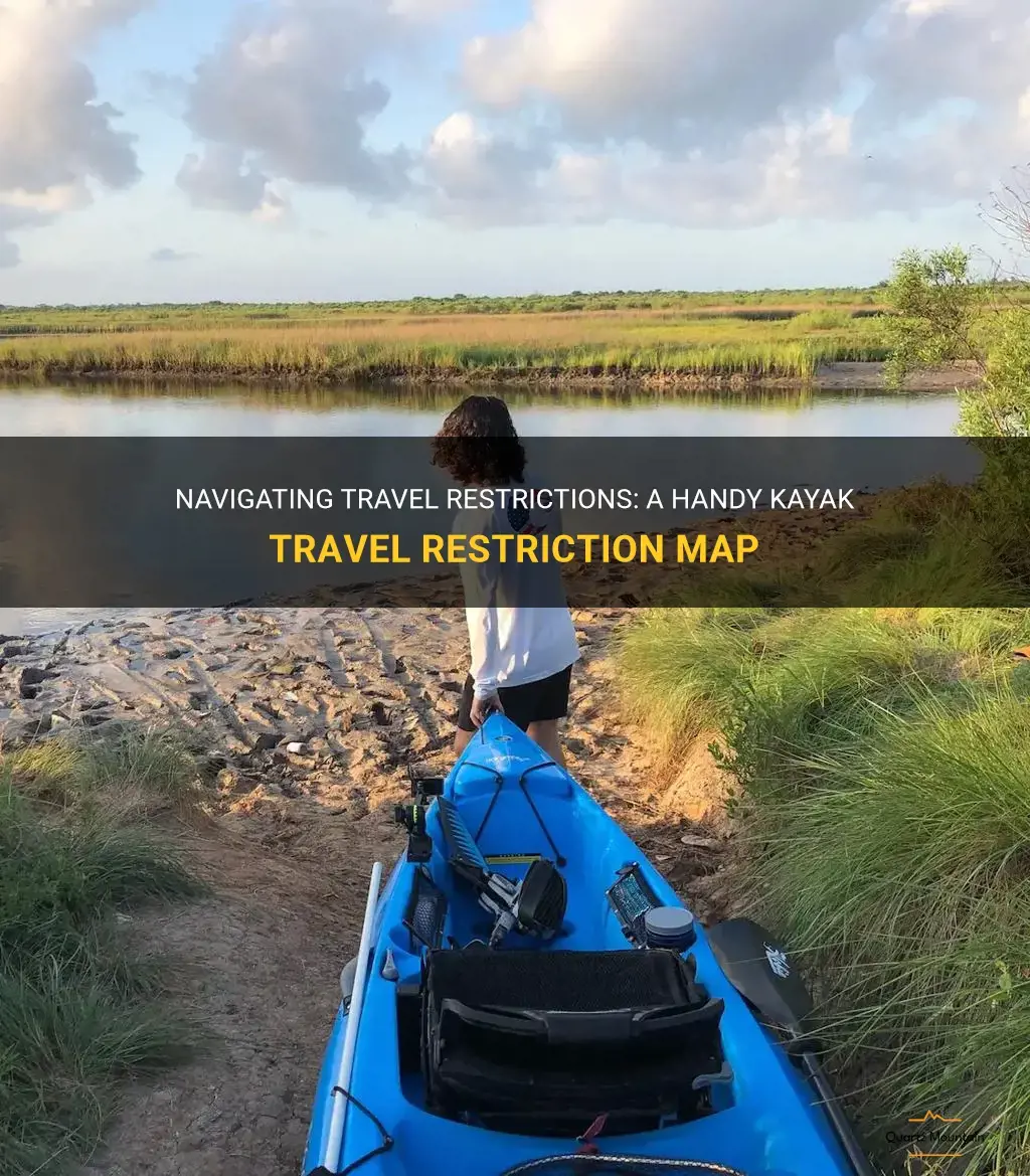 kayak travel restriction map