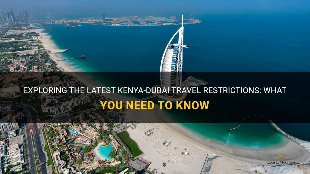 kenya dubai travel restrictions