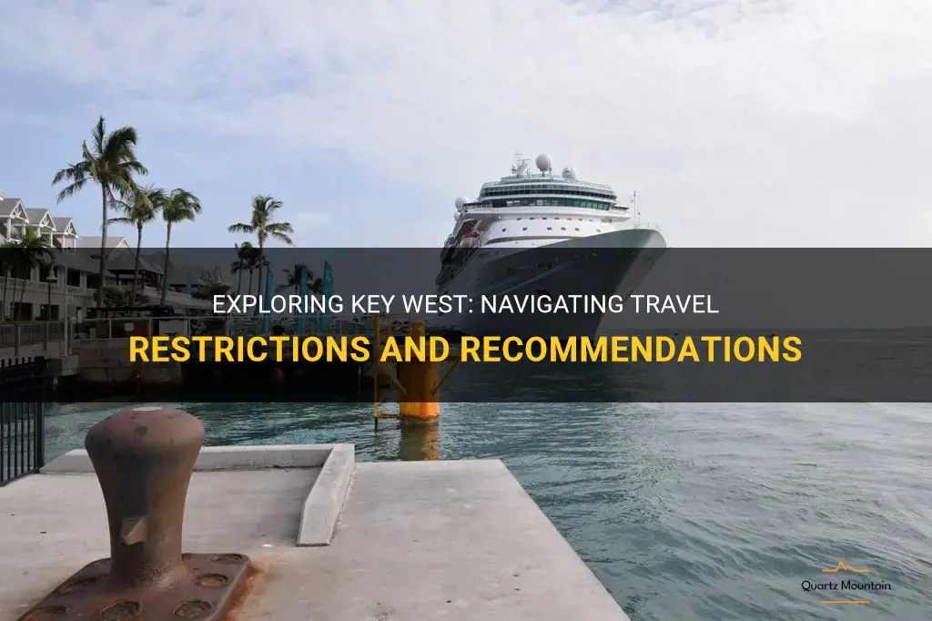 key west fl travel restrictions