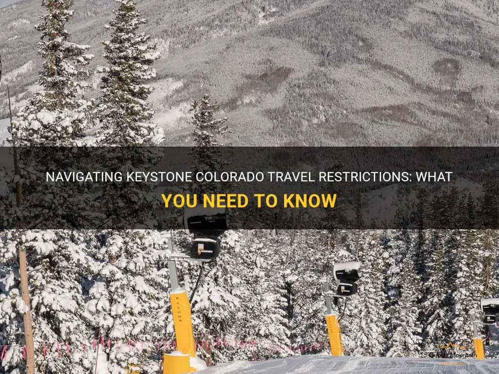 keystone colorado travel restrictions