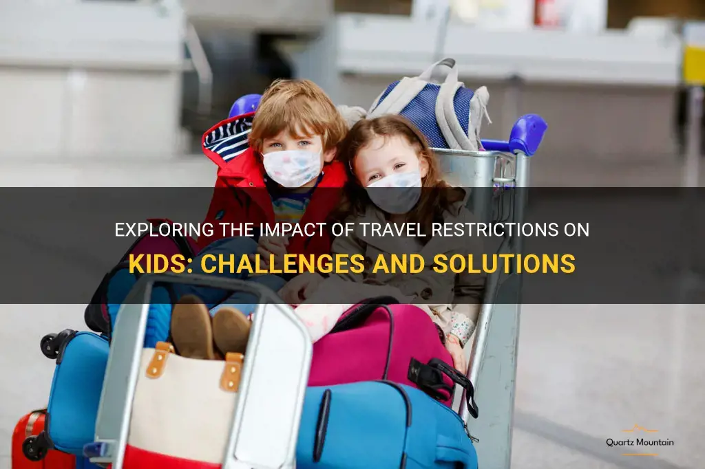kids travel restrictions