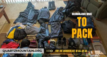 Essential Items to Pack for a Kilimanjaro Expedition