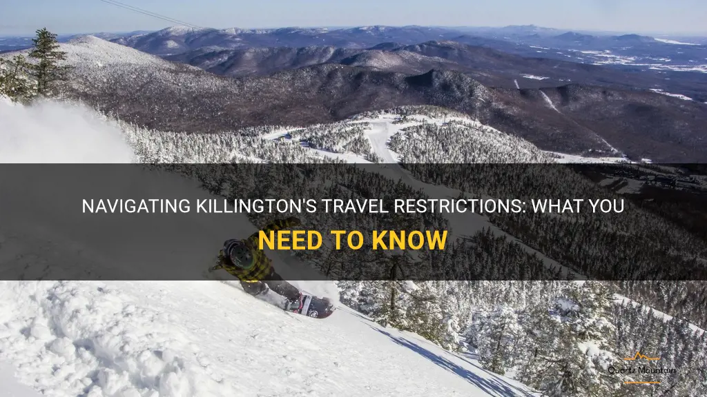 killington travel restrictions