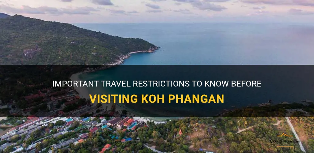 koh phangan travel restrictions