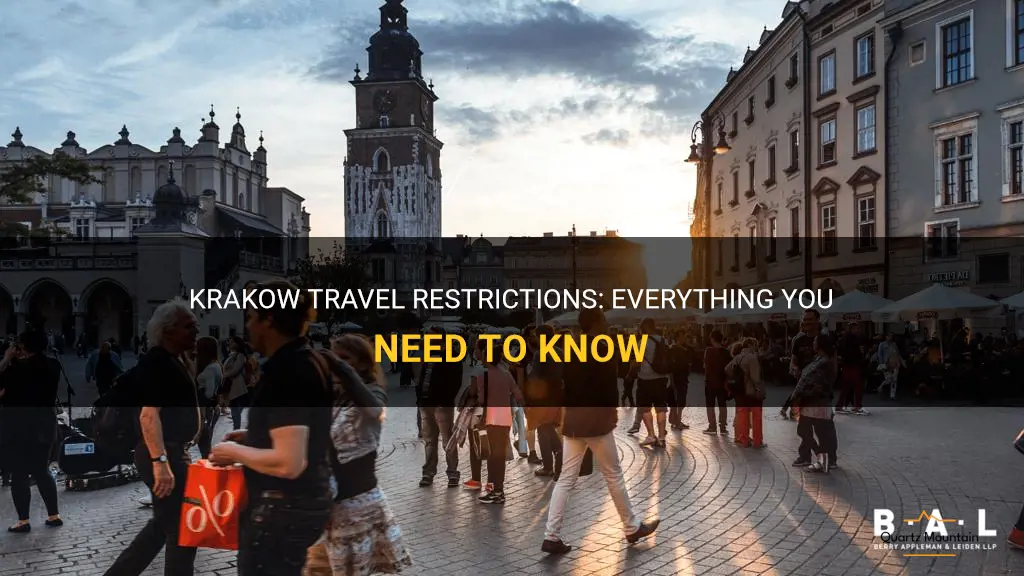 krakow travel restrictions