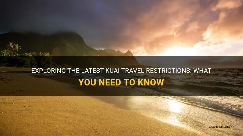 kuai travel restrictions