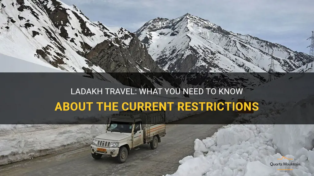 ladakh travel restrictions