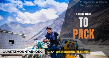 Essential Items to Pack for Your Ladakh Adventure