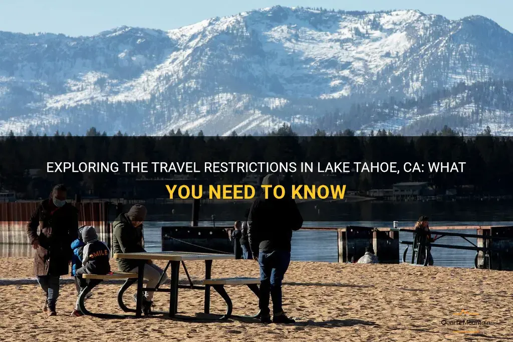 lake tahoe ca travel restrictions