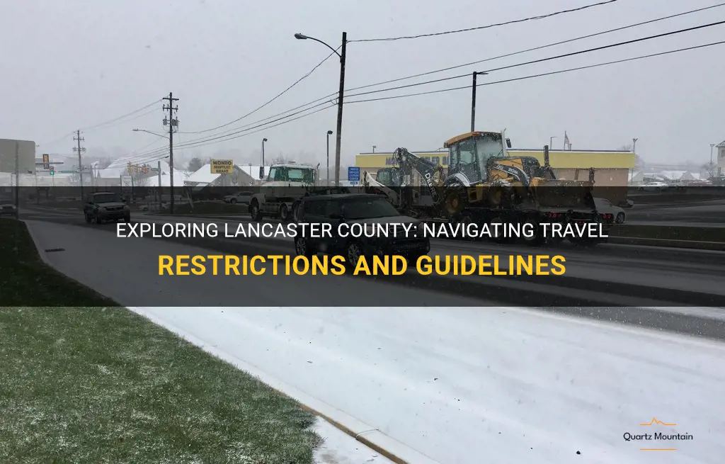 lancaster county travel restrictions