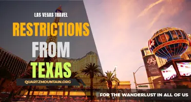 Las Vegas Travel Restrictions: Latest Updates for Texas Residents