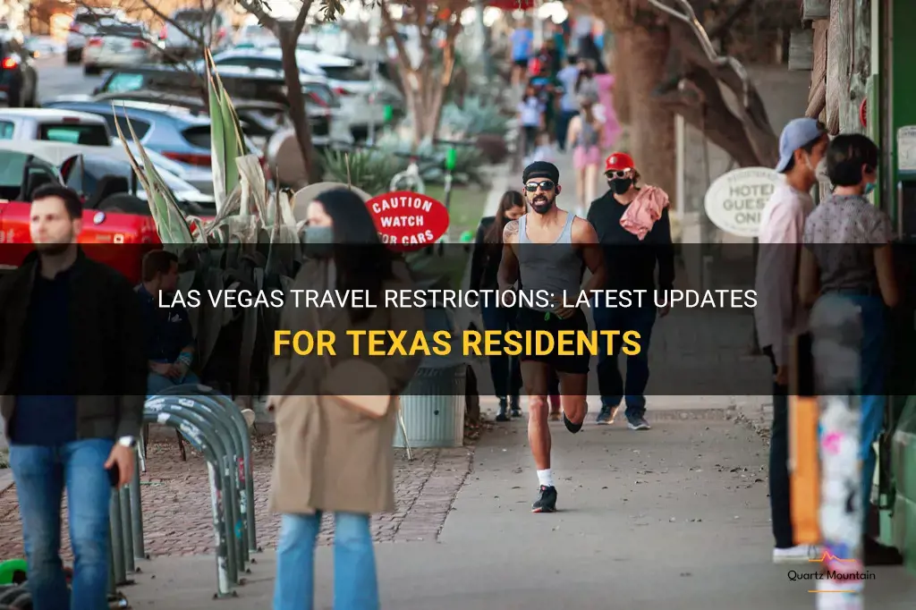 las vegas travel restrictions from texas