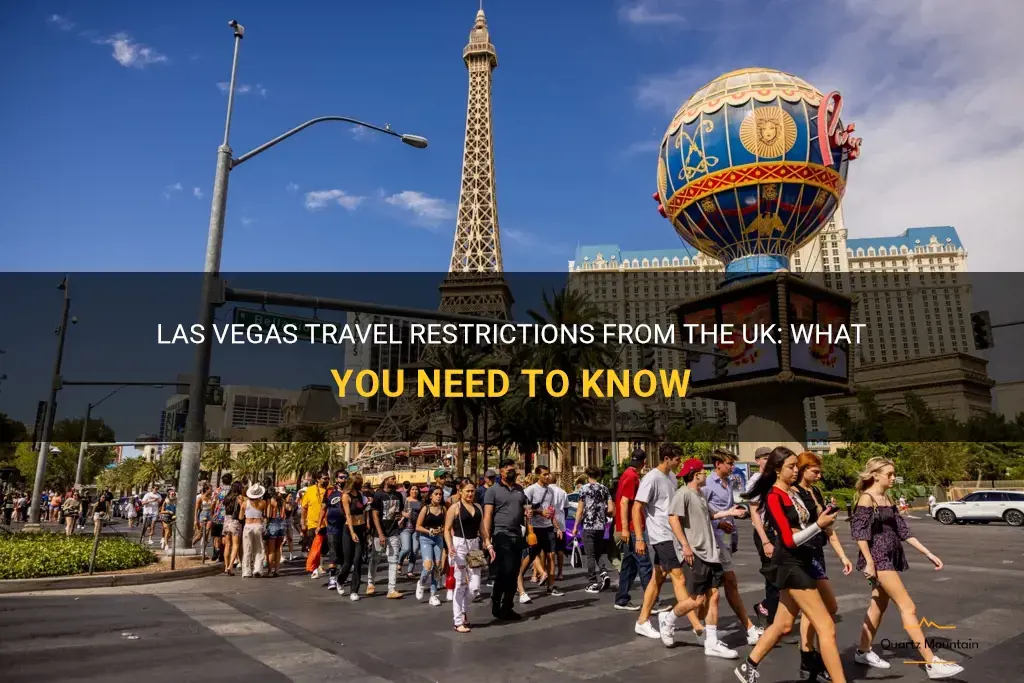 las vegas travel restrictions from uk