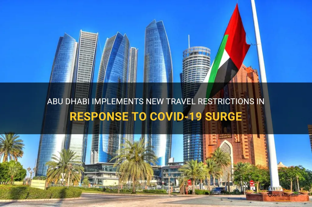 latest abu dhabi travel restrictions