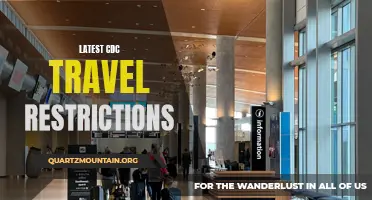 Understanding the Latest CDC Travel Restrictions