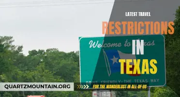 The Latest Travel Restrictions in Texas: What You Need to Know