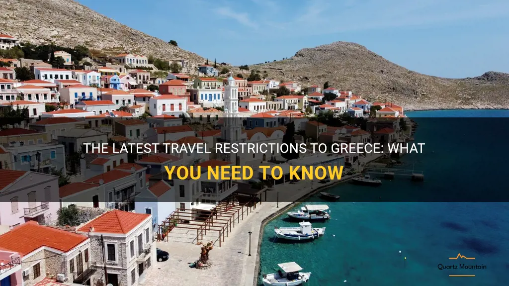 latest travel restrictions to greece