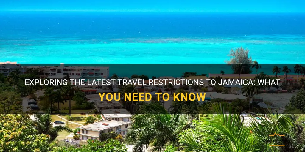 latest travel restrictions to jamaica