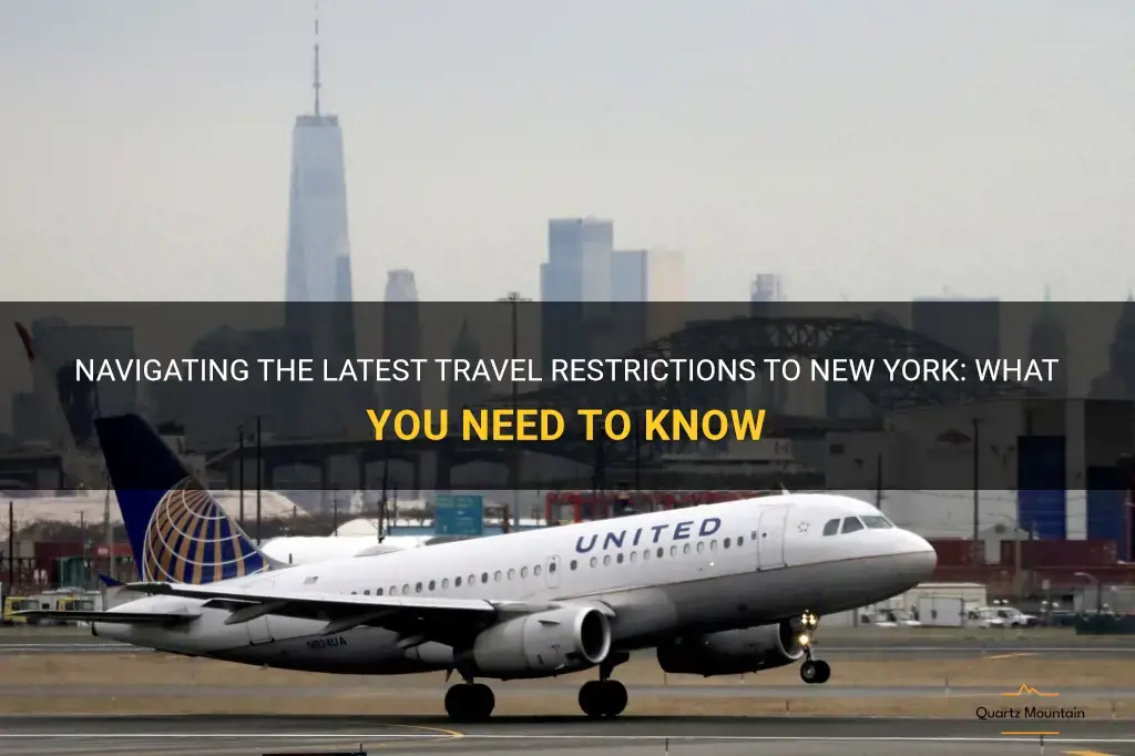 latest travel restrictions to new york