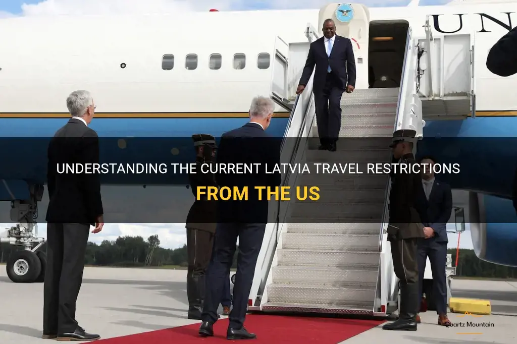 latvia travel restrictions from us