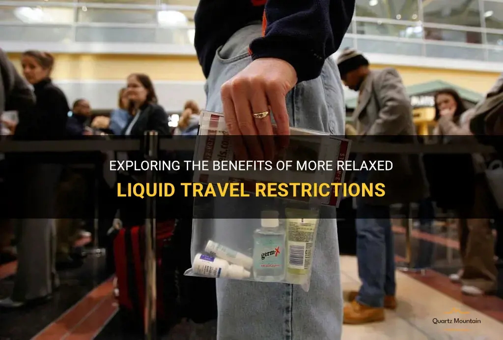 lax liquid travel restrictions